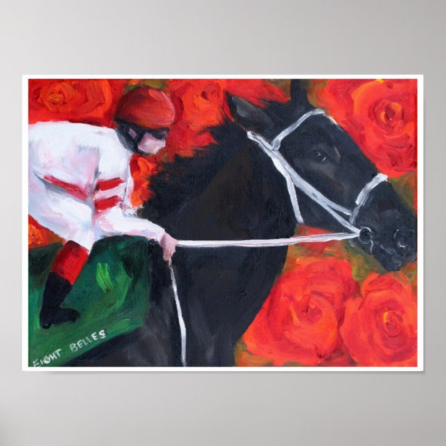 Åtta Belles minnesutskrift Poster (Framsidan)