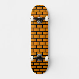 Åtta bet tegelstenväggen skateboard bräda 19,5 cm