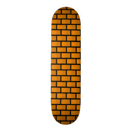 Åtta bet tegelstenväggen skateboard bräda 19,5 cm