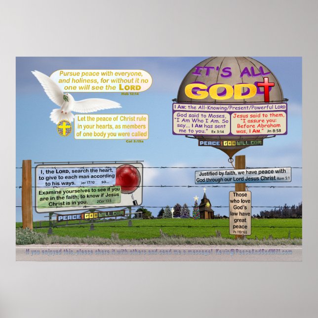 Åtta bibeln kan leva förbi! poster (Framsidan)