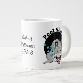 Åtta Boll Bassäng-haj Jumbo Mugg