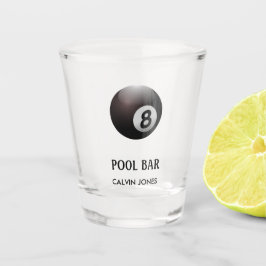 Åtta boll bassäng pub, vit