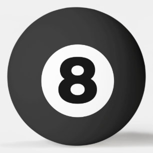 Åtta Boll Ping Pong Boll