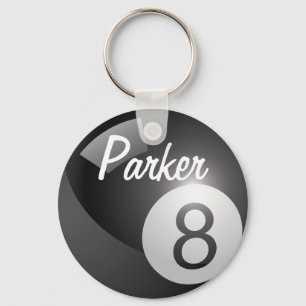 Åtta bollsportar Keychain Nyckelring