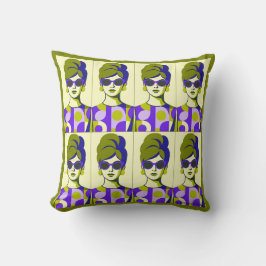 Åtta fet. 16 x 16 tum. kudde