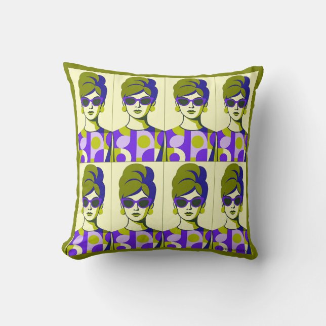 Åtta fet. 16 x 16 tum. kudde (Framsida)