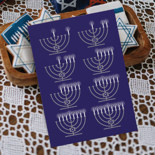 Åtta Hanukkah Nattkort, Helgdag Julkort