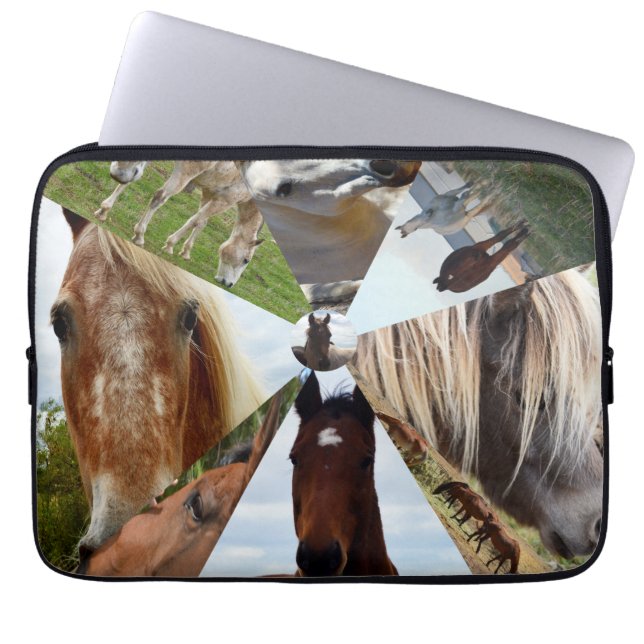 Åtta hästtrianglar, Laptop sleeve (Framsidan)