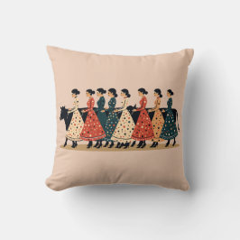 Åtta hjälpmedel A Milking cut-out Stencil-Stil 1 Kudde