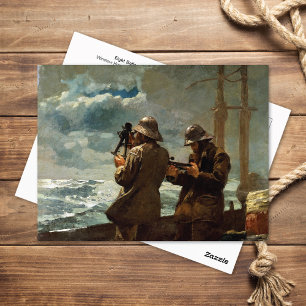 Åtta klockor av Winslow Homer Vykort