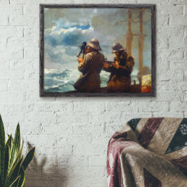 Åtta Klockor Winslow Homer 1886 Poster