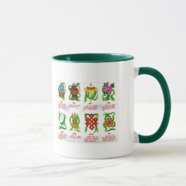 Åtta lyckosamma symboler mugg