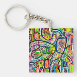 Åtta Martinis Keychain