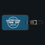 Åtta mil Floden Connecticut Kayaking Bagagebricka<br><div class="desc">Åttmilsfloden är en 14 sjömil lång biflod av floden Connecticut och störtar över Chapman Falls i Djävulen Hopyard State Park i Öster Haddam,  CT.</div>