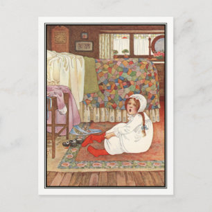 Åtta O'Clock av Millicent Sowerby Vykort
