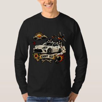 Åtta Sex Långärmad – House of Hachi T Shirt