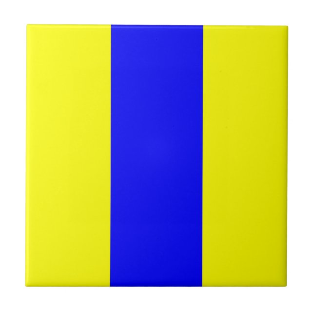 åtta sjömansalfabetets nummersymbol flu kakelplatta (Framsidan)