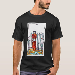 Åtta Svärd Vintage Tarotkort - Rider Waite D T Shirt