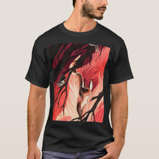Åtta Trollspön bemannade Varg och Chickadee T Shirt