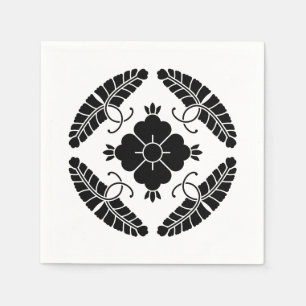 Åtta wisterier pappersservett