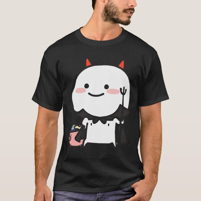 Åttaarmad Fiske Fiskekrok T Shirt (Framsida)
