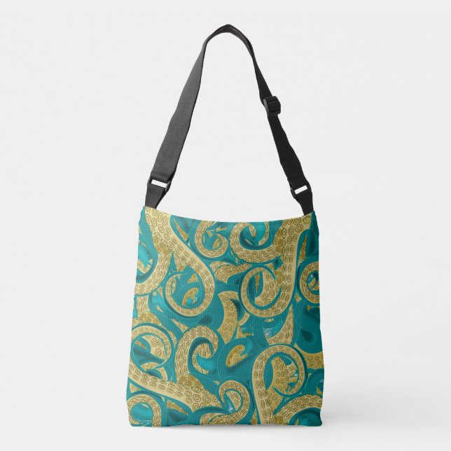 Åttabent Crossbody-väska Axelväska (Framsida)