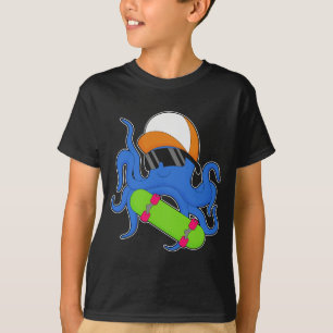 Åttabent Skridsko Skateboard Sport T Shirt