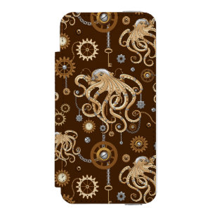 Åttabent Steampunk Retro Mekanisk Fantasy