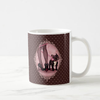 Attachée à mon Bouledogue Français Kaffemugg