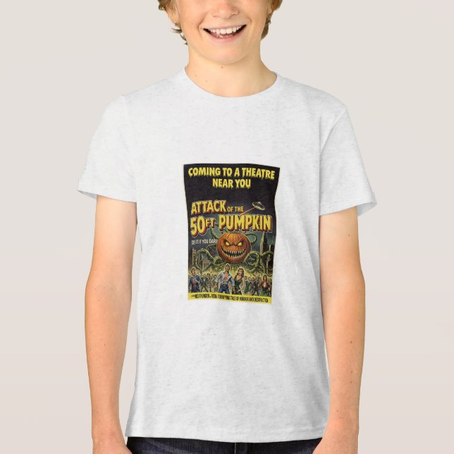 Attack av 50ft-dockan t shirt (Framsida)