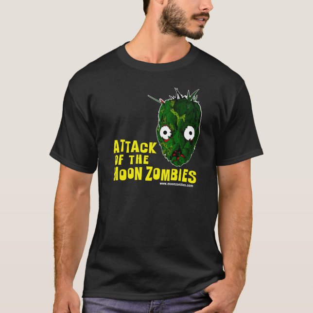 Attack av månezombiesna! tee shirt (Framsida)