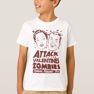 Attack av valentineszombiesna t shirt