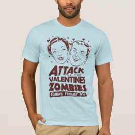 Attack av valentineszombiesna t-shirt