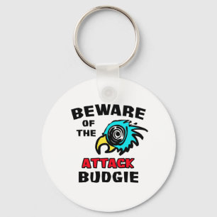 Attack Budgie Nyckelring