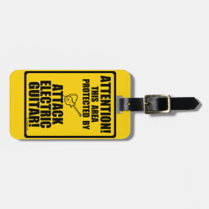 Attack Electric Guitar Bagagebricka