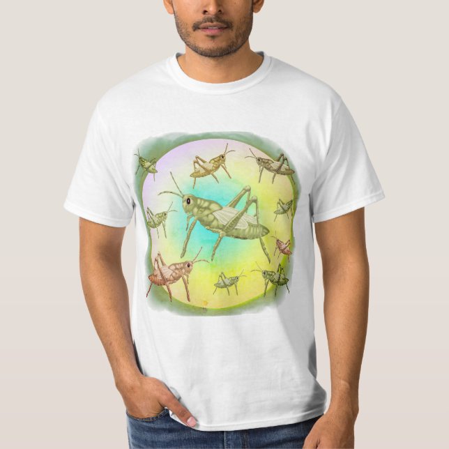 Attack Grashopper t-shirt (Framsida)