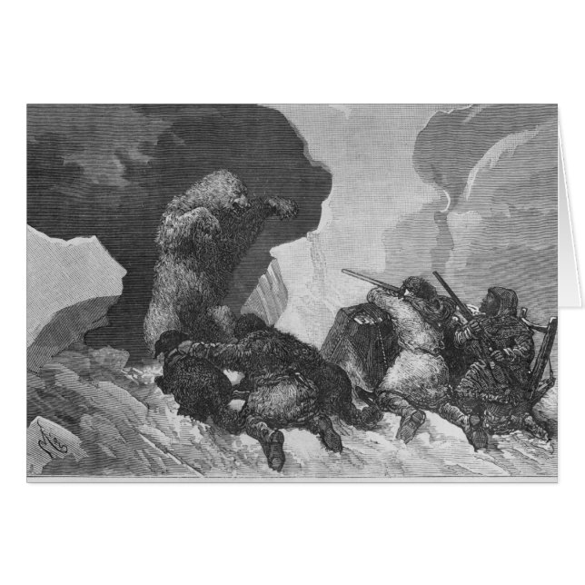 Attack Hälsningskort (Framsidan Horizontal)