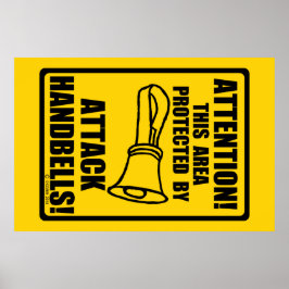 Attack-handklockor Poster