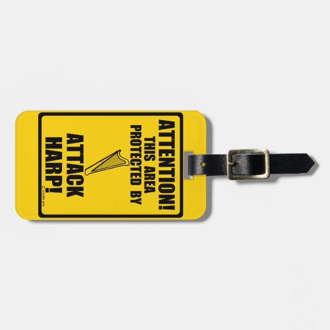 Attack Harp Bagagebricka (Horisontell Framsida)