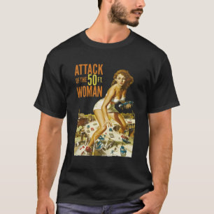 Attack mot 50-foten t shirt