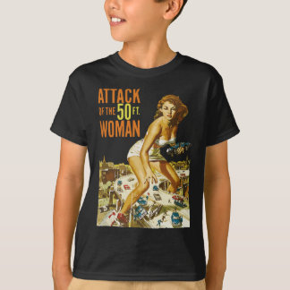 Attack mot 50-foten t shirt
