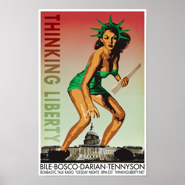 Attack mot 50-fots anarkist poster (Framsidan)