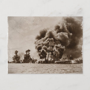 Attack mot Pearl Harbour Vykort