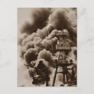 Attack mot Pearl Harbour Vykort