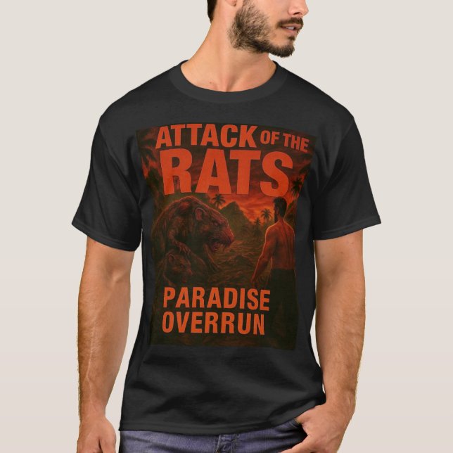 Attack mot Råttor T-Shirt (Framsida)