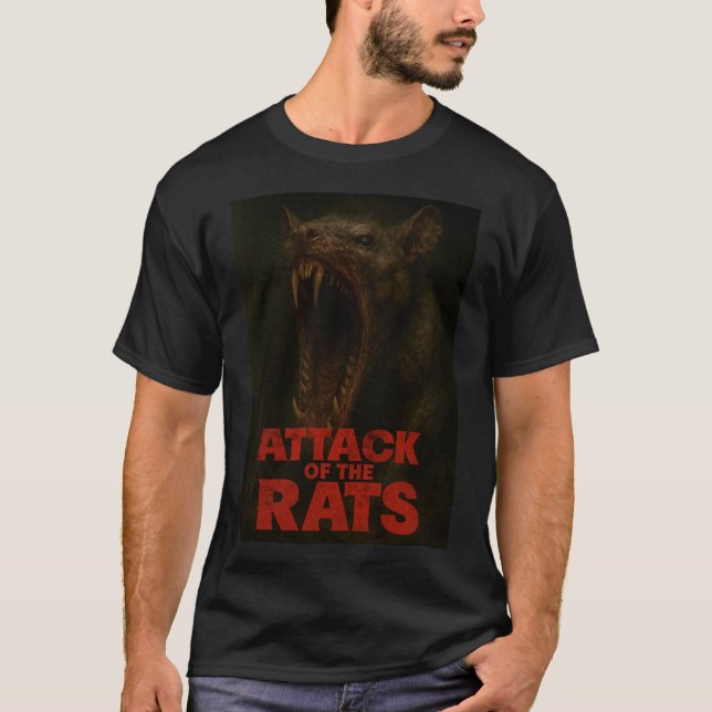 Attack mot Råttor T-Shirt (Framsida)