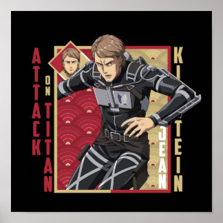 Attack mot Titan Jean Kirstein Poster