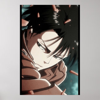 Attack mot Titan Levi Poster