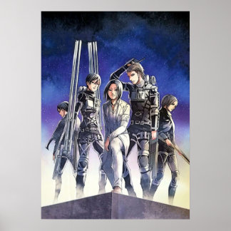 Attack mot Titan Manga-hölje Poster