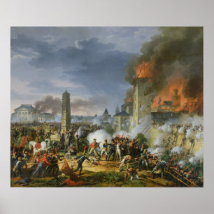 Attack och tagande av Ratisbon Poster